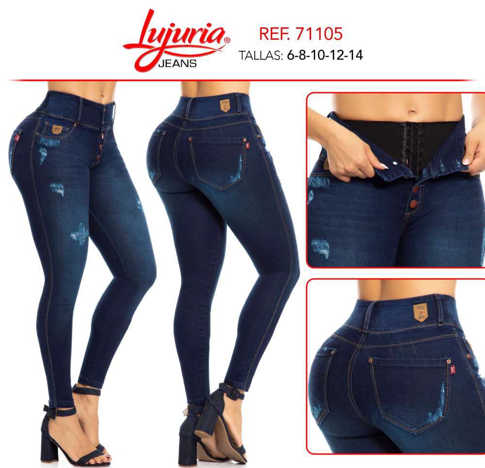 JEANS COLOMBIANOS LEVANTA COLA